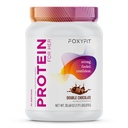 FoxyFit Protéine pour elle, Double poudre de protéines de lactosérum au chocolat avec CLA et Biotine pour un Glow santé (1,85 lbs)