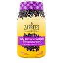Zarbees Elderberry Gummies Tägliche Immununterstützung Ergänzung mit Vitaminen A C D E & Zink, Schwarze Elderberry Extrakt, Natürliche Berry Flavor, Vegetarisch, Gelatin-frei, 60 Zähler