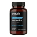 Endur Pantethine von Pantesin, Liver Function & Healthy Cholesterol Balance Supplement, Sustained Release Formula, Glutenfrei, 300mg (90 Tabletten)