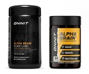 ONTIT Premium Alpha Brain Bundle - Supplément Cerveau Nootropique (90 Ct) + Black Label Citicoline Mental Speed, Attention & Soutien Cognitif (80 Ct)- Promotion Focus, Concentration & Mémoire