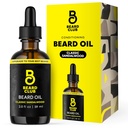 The Beard Club Beard Oil for Men - 2oz Classic Sandalwood Natürliches Bartöl mit Castor & Amber Öle - Bart & Schnur Conditioner - Hydrates, Weichtiere & Beothes Trockene Haut - Stärken Haarfollikel