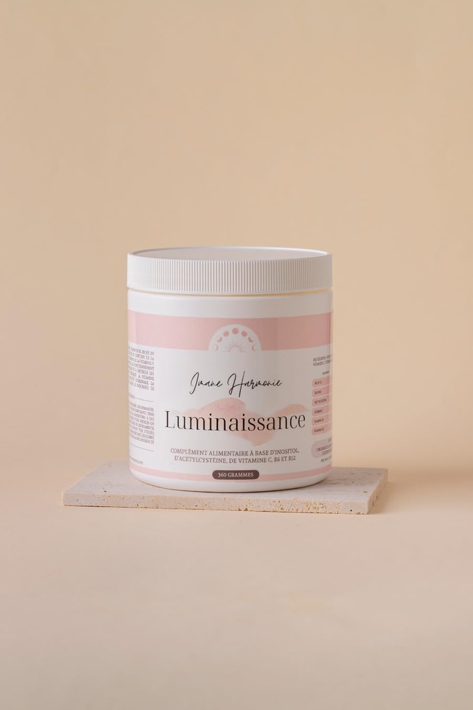 Luminaisance - 4 mois aide à rétablir l'équilibre hormonal, à soulager les symptômes du PCOS et à améliorer le bien-être menstruel - 360 Gram
