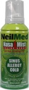 NeilMed Extra Strength NasaMist Saline Nasal Spray Drug Free Nasal Decongestant 4.2 fl oz, (Pack mit 2)