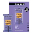 TRUBAR Barres de protéines végétales - Beurre d'arachide Fudger, sans soja, sans lait, sans gluten Barres de protéines - Pas d'alcools sucrés - Non-OGM - 12g de protéines - 12 Nombre