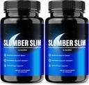 (2 Pack) Slumber Slim Weight Loss, Offizielle SlumberSlim Complex Formel, Alle natürlichen Pillen zu unterstützen Fitness und allgemeine Wellness, Premium Keto Kapseln, Slumber Slim Bewertungen (120 Kapseln)