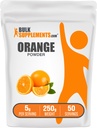 BulkSupplements.com Orange Pulver - Orange Fruchtpulver, Nährstoff-Rich Flavoring - Glutenfrei, 5g pro Servierung, 250g (8.8 oz) (Pack von 1)