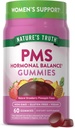 Nature's Truth PMS Hormonal Balance Support Gommies pour les femmes de 60 comtes, sans OGM et sans gluten