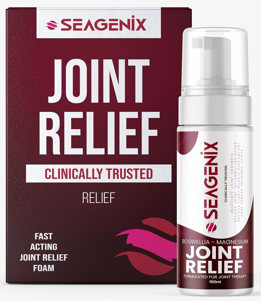 Gelenkrelief Muskelschaum - Gelenkspray Boswellia Magnesium Formula – Relax Stiff Joints – Einfache Muskelstörung schnell - All Natural – Relief für Aggravierte Gelenke und Muskeln