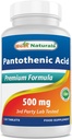 Best Naturals Pantothensäure 500 mg 120 Tabletten