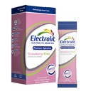 Électrolytes électrolits Powder Packets, Strawberry Kiwi 8 Pack, Powdered Hydratation Packets pour la déshydratation et la réhydratation, après l'entraînement Mélange de boissons hydratantes aromatisées, bâtons d'amélioration de l'eau sans gluten