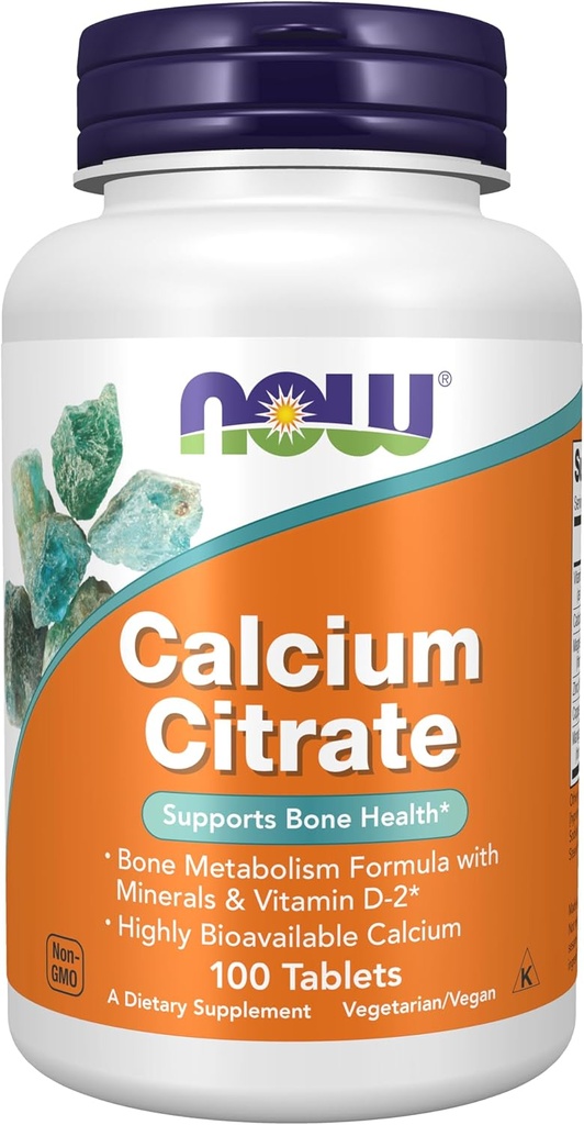 Jetzt Lebensmittel Calcium Citrat, 100 Tabletten