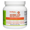 Acide ascorbique nutribiotique Poudre de vitamine C, 2,2 Lb, acide L-ascorbique de qualité pharmaceutique, 2000 Mg par portion