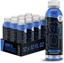 Cellucor C4 Ultimate Non-Carbonated Zero Sugar Energy Drink, Pre Workout Drink + Beta Alanine, 12 Fl Oz (paquet de 12)