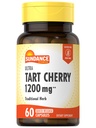 Sundance Tart Cherry Kapseln 1200mg | 60 Count | Traditionelle Kräuter | Non-GMO und Gluten freie Ergänzung