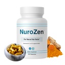 Supplément de soutien nerveux – Acide alpha lipoïque, B1, B6, B12, Pureblend of MSM, Turmeric – Formule avancée de soutien à la neuropathie pour la santé, le tingling et le soulagement du malaise nerveux – 120 capsules