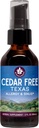 WishGarden Kräuter Cedar-Free Texas Allergy & Sinus - Pflanzenbasierte Kräuter Allergy Relief für Erwachsene, Hilft beruhigen Cedar Fever Symptome, Zone 5 Allergie Formel, Texas Cedar Fever Allergy Relief Tropfen, 2oz