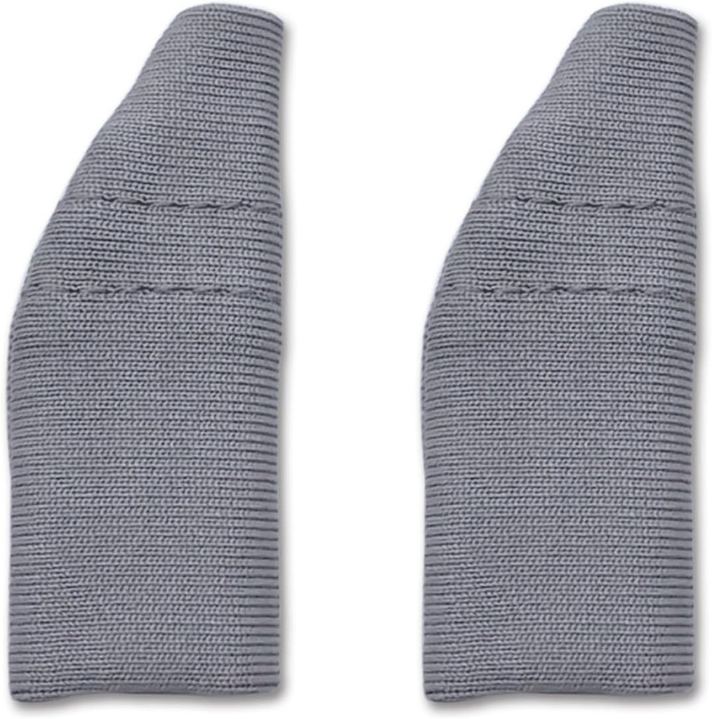 Hörgeräteabdeckungen schützen Hörgeräteverstärker vor Schweiß, Schmutz und Feuchtigkeit, Fits Hörgeräte 1.4” bis 1.6”(Gray, L)
