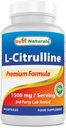 Best Naturals Capsules L-Citrulline - 1500mg/Serveur - Non-OGM - Sans gluten - 90 Capsules (90 Nombre (paquet de 1))