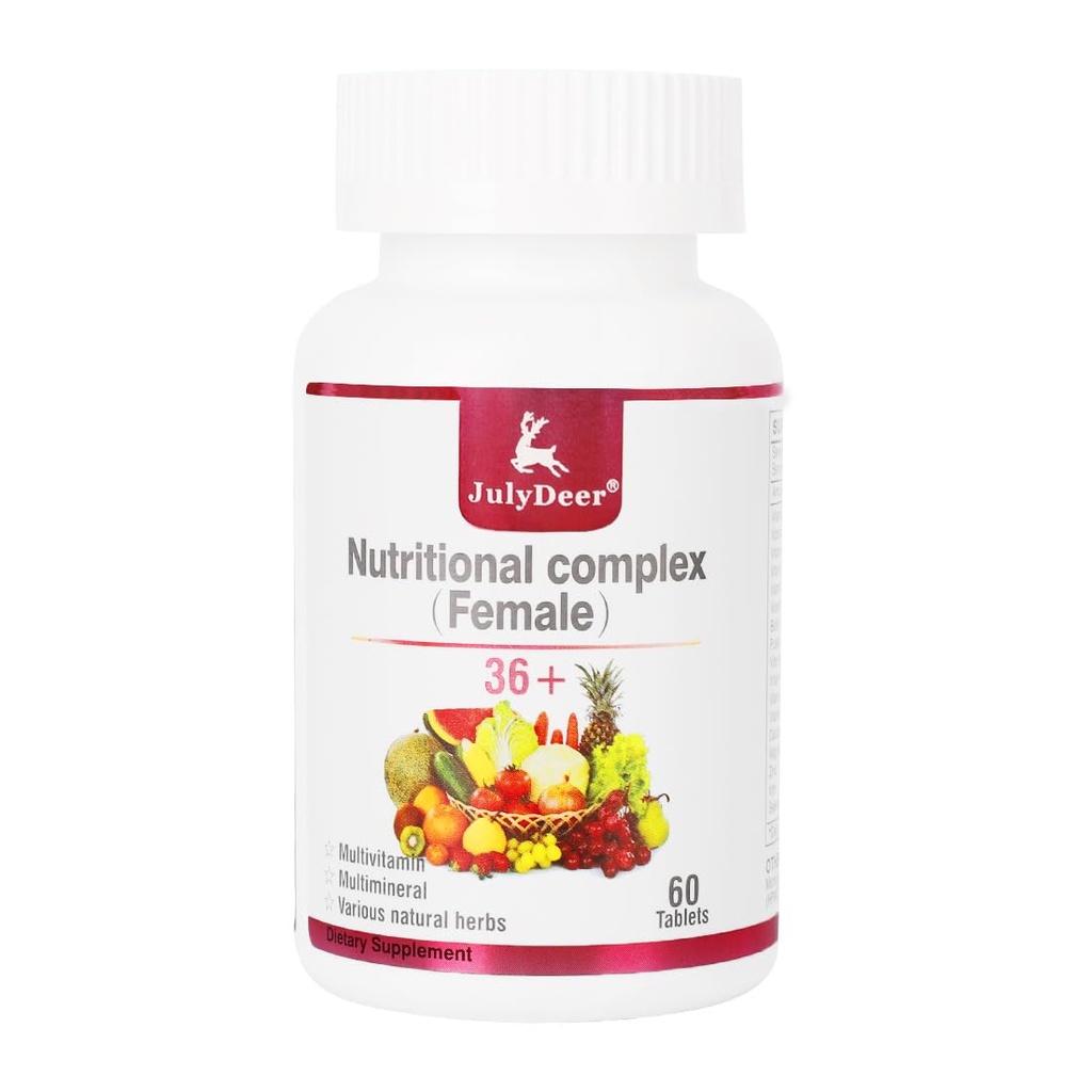 One Daily Multivitamin for Women - Komplettes Multimineral & Multivitamin mit Vitamin A, C, D, E und B-Komplex, Zink & Mehr Vitamine für Immunität, Energie, Haar, Haut & Nails - 60 Tabletten