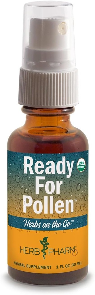 Kräuter auf dem Go Tragbare Spray: Certified Organic Ready for Pollen, 1 Unze