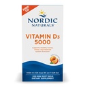 Nordic Naturals Vitamin D3 5000, Orange - 200 Mini Soft Gels - Unterstützung für gesunde Knochen, Mood, & Immunsystem - Vegetarier - Non-GMO - 200 Servierungen