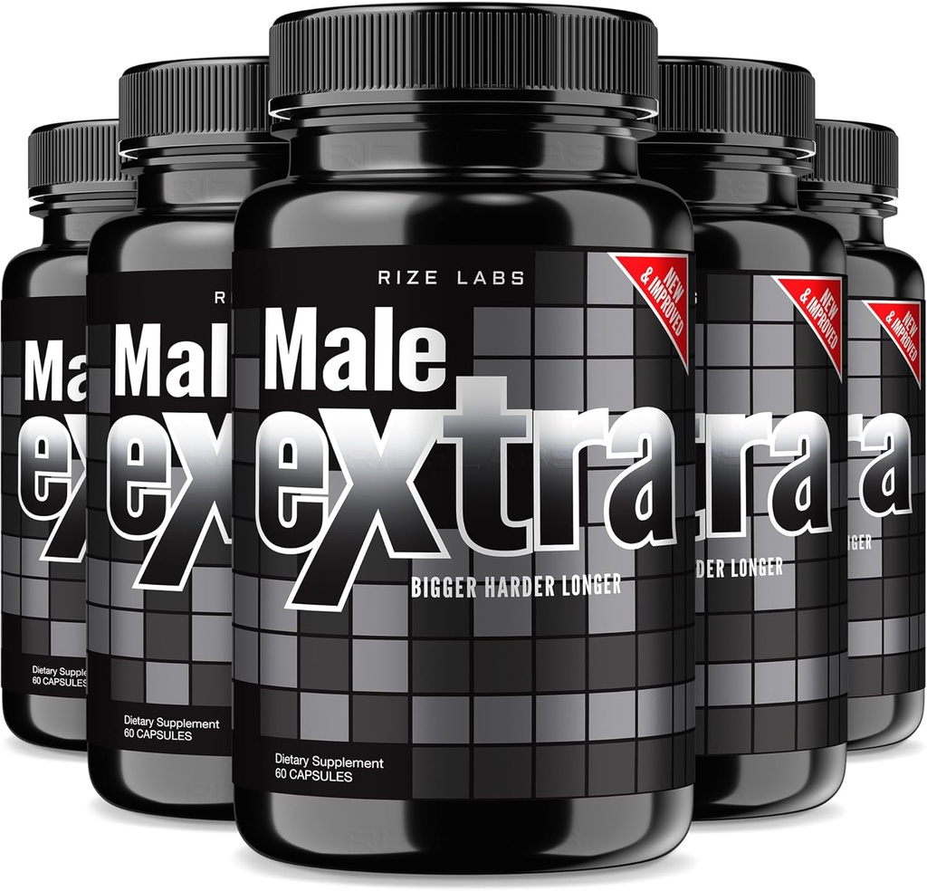 labos de taille - Capsules Homme Extra - Supplément de performance pour les hommes, Support de la force maximale, pilules ultra pures, Supplément végétalien non-OGM Formule avancée (300 capsules)
