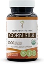 Secrets of the Tribe Corn Silk 60 Kapseln, 1000 mg, USDA Organic Zea Mays getrocknete Seide (60 Kapseln)
