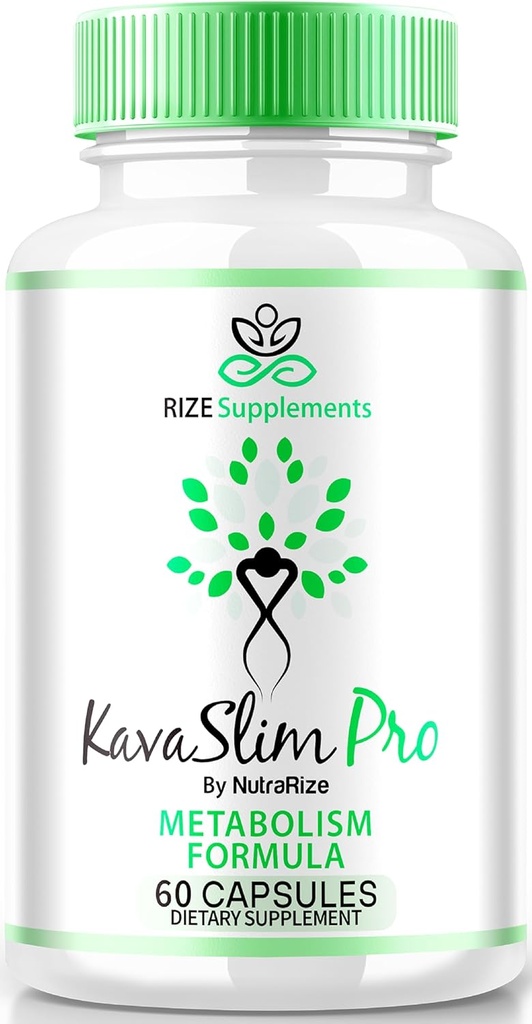KavaSlim Pro Capsules - KavaSlim Pro for Advanced Weight Loss, All-Natural Pills for Targeting Belly Fat, Kava Slim Pro Maximum Support Pastillas Bewertungen (60 Kapseln)