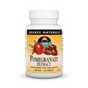 Source Naturals Extrait de grenade 500mg Acide Ellagique complet de fruits Antioxydant et fibre ajoutée - 60 comprimés
