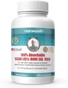 NANOWELL Sean Lee's iBone Cal Mag - Knochengesundheit, Calcium & Magnesium Supplement - 120 Gemüsekapseln, 30 Tage Versorgung