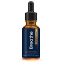 BREATHE 8-IN-1 gouttes Mullein pour Lungs & Airways (1 fl. oz.): Extrait de feuille de menthe poivrée, thym et Mullein pour désintoxication des poumons pour les fumeurs - Découper le mucus et respirer clair - sans OGM et fabriqué aux États-Unis