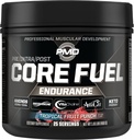 PMD Sports Core Fuel Endurance, Performance & Recovery - BCAAs, EAAs, Beta Alanine, Betaine Anhydrous, Glutamin, Elektrolyte - Muskelwachstum, Stärke - Stim Free, Tropical Fruit Punch (25 Servierungen)