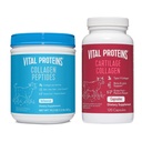 Vitalproteine Kollagenpeptide Pulver 19.3oz+ Collagen Pillen, Typ II