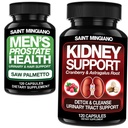 Kidney Support Cleanse Detox & Repair 120 Gelegenheiten - Gemeinsam mit - Men's Prostate Health Advanced Prostate Supplements - 120 Kapseln