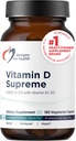 Designs für Gesundheit Vitamin D Supreme - Vitamin D 5000 IU mit 2000mcg Vitamin K als MK4 für Knochengesundheit, Herzgesundheit, Stimmung & Immununterstützung - Vitamin D3 Enhanced with GG Supplement (180 Kapseln)