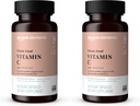 Amazon Elements Whole Food Vitamin C, 60 Capsules (Pack of 2)