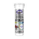 NOW Foods Sports Nutrition, Effervescent Effer-Hydrate, Elektrolyt-Ergänzung, Erholung*, Mischbeere, 10 Tabletten