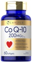 Carlyle CoQ10 200mg Softgels (en anglais seulement) 60 Comte avec poivre noir (en anglais seulement) Absorption accrue (en anglais seulement)