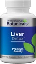 Professional Botanicals Liver Detox – Natural Liver Cleanse & Detox Unterstützung mit Botanicals & Enzymes – 120 Vegan Capsules