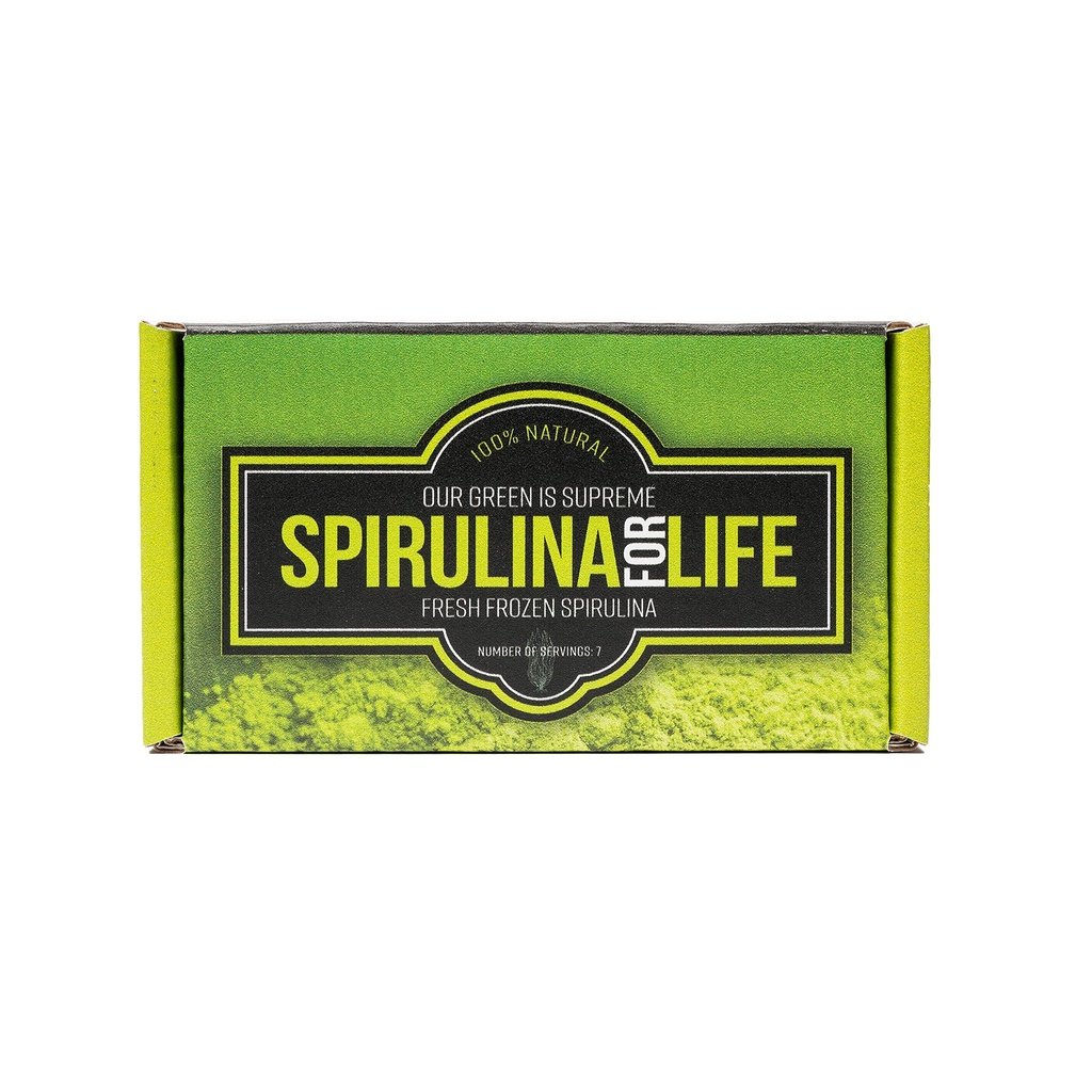Spirulina 7 Stick Pack 7 Tage Versorgung Spirulina Live Flash Frozen 100% reines Grown in Alkaline Wasser Grown, geerntet und gefroren in den USA Most Complete Super Food and Natural Multivitamin
