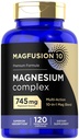 Supplément complexe de magnésium 745mg.120 Capsules.