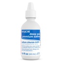 MAJOR Deep Sea Premium Saline - Nasal Moisturizing Spray für Trockenheit und Irritation Relief - Natriumchlorid 0,65% - 1,5 Fl. Oz (1 Packung)