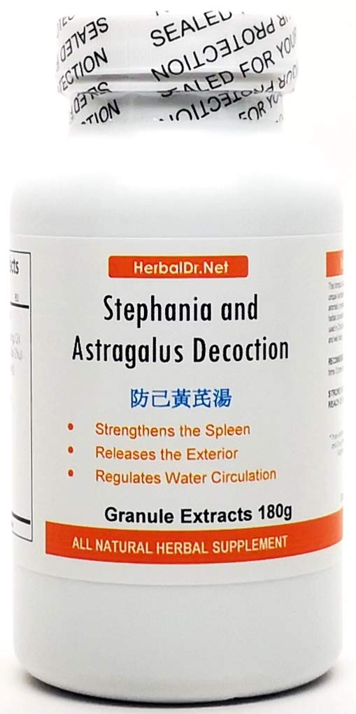 Stephania und Astragalus Decoction Extract Pulver Tee 180g (Fang Ji Huang Qi Tang) Ready-to-Drink 100% natürliche Kräuter