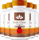 Body Clean Pills, offizielle BodyClean Ergänzung Kapseln - Maximale Stärke, Körper reinigen alle natürlichen Formel Pillen, BodyCleanse Glyco Optimizer Complex, BodyClean Health Support Bewertungen (5 Pack)