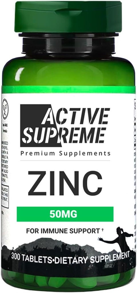 Zinc Citrate 50 mg - Supplement to Support Immune System & Reproductive Health (1)