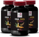 Huile à base de plantes - CHIA SEED OIL EXTRACT - Huile hydratante, texture riche, soin des cheveux, finition brillante, brillance naturelle, avantages Chia, texture légère, hydratation pure, huile pour le corps, huile glow 3 Bouteilles 180