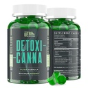 Detox Cleanse Gummies - Foie, Gut, Nettoyage du rein Detox & Réparation, Nettoyage du corps complet rapide et efficace Meilleur pour les femmes et les hommes avec le chardon de lait - Supplément naturel à base de plantes, 60 Gummies
