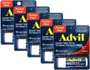 Boîte de poche Advil Ibuprofen 200mg (NSAID), 10 comprimés enduits (paquet de 5)