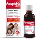 Feroglobin Gentle Iron and Nutrient Liquid - Reduce Reifen und Müdigkeit | Pflege Gesundheit und Vitalität | Natürliche Eisenquelle