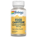 SOLARAY Food Caroten, Vitamin A 10000 IU | Gesunde Haut, Augen, Antioxidans & Immununterstützung (200 CT)
